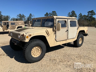 2008 AM General M1097R1 HMMWV 4 Door Soft Top w/Truck Body