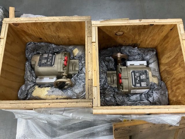 (2) Portland Valve Colfax 501-1793 Electrica Valve Actuators