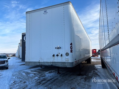 2017 Hyundai V12530152-AJS 53 ft x 102 in T/A Van Trailer