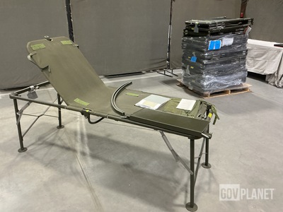 (11) Doninger Metal Folding Hospital Beds