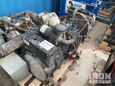 Kubota V1505 13 kW Skid-Mounted Generator, 12kw مولد