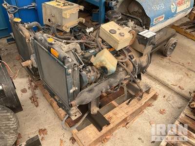 Kubota V1505 13 kW Skid-Mounted Generator, 12kw مولد