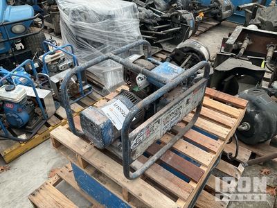 Honda GC160 6 kW Skid-Mounted 2900 Watt Generator Generator Set (Inoperable)