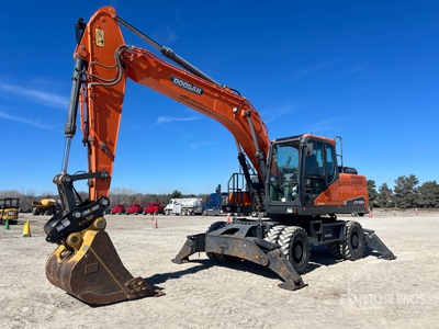2018 Doosan DX190W-5 Pelles sur Pneus