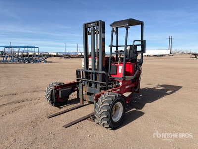 Moffett M5500 N 4W 5500 lb 3x3 Truck Mounted Forklift