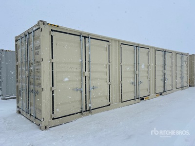 2025 40 ft High Cube Multi-Door Conteneur de stockage