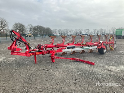 Poettinger SERVO T 6000 PLUS NOVA 3-Point 8 Bottom Omkeerbare ploeg