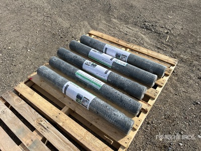 Quantity of (5) Galvanized Steel Wire Mesh (Unused)