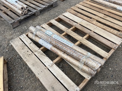 Quantity of (4) Rustproof Galvanized Iron Wire Mesh 3.3 Ft X 164 Ft (Unused)