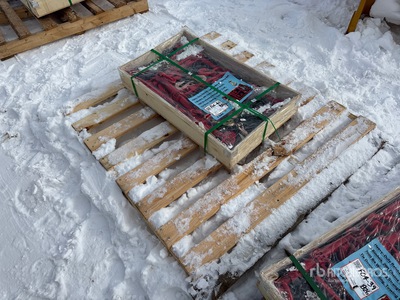 Quantity of Heavy Duty Ratchet Load Binders And Chains Set (Unused)