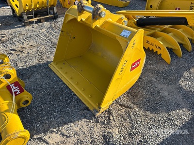 2025 HW BKT312MUD 48 in Cleanup Excavator Bucket - Fits Cat 312 (Unused)