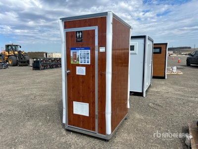 51 in x 40 in 1 Person H 89 inches Portable Toilet (Unused)