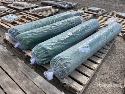 Quantity of (4) Artificial Grass Turf 6.6 ft x 49.2 ft (Unused)