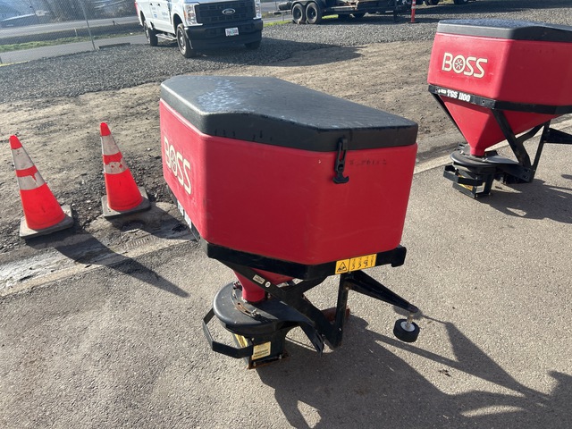 Boss TGS 1100 Electric Salt Spreader - Fits Truck