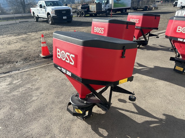 Boss TGS 1100 Electric Salt Spreader - Fits Truck