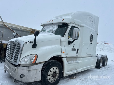 2017 Freightliner Cascadia 125 6x4 T/A Sleeper Truck Tractor (Inoperable)