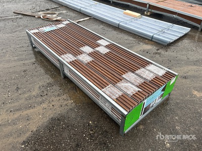 Quantity of (100) 3D WPC Wood Wall Interior Panel