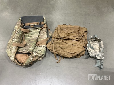 (111) Waist Packs, (8) Field Packs & (2) Deployment Bags