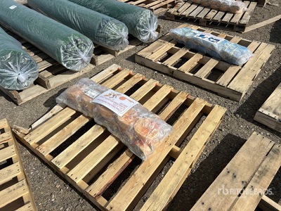 Quantity of (10) Yellow Heavy Duty Ratchet Straps 2.4 In X 33 Ft (Unused)