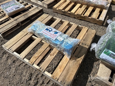 Quantity of (10) Blue Heavy Duty Ratchet Straps 2.4 In X 33 Ft (Unused)