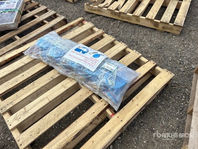 Quantity of (10) Blue Heavy Duty Ratchet Straps 2.4 In X 33 Ft