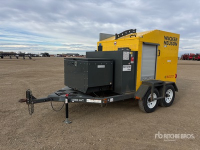 2020 Wacker Neuson E3000LI 38500 BTU Dual Reel Hydronic Chauffage au sol