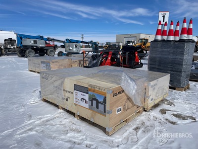 2026 SDLANCH SDL4230TGMS 42 ft x 30 ft Triple Garage Metal Shed (Unused)