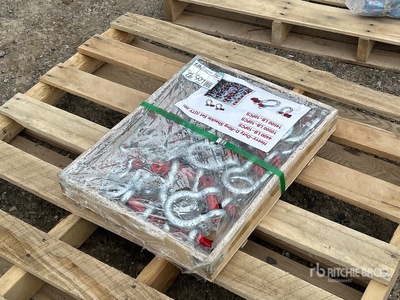 Heavy Duty D-Ring Shackle Set (Unused)