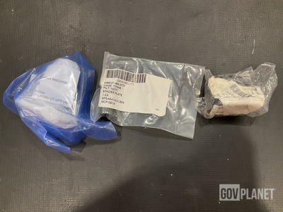 (85) Plate Spacers, (26) Bushings, (11) Rings & Assorted Items