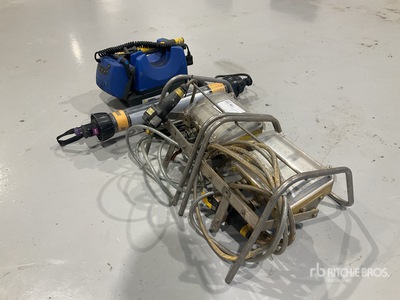 Quantity of (4) Werklampen