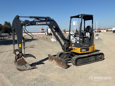 2017 John Deere 35G Mini Excavator
