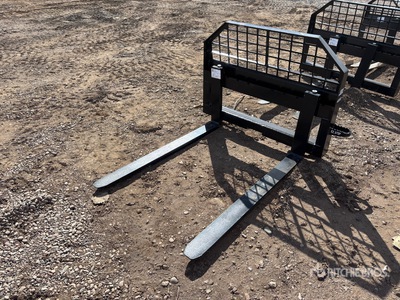 JBX 4000 48 in Skid Steer Forks (Unused)