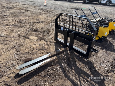 JBX 4000 48 in Skid Steer Forks (Unused)