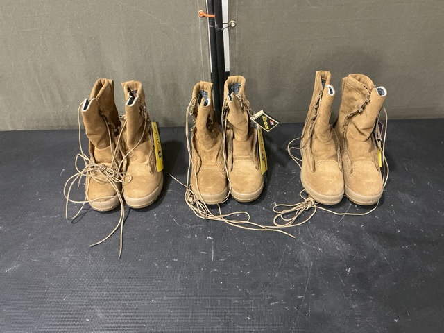 (21) Pairs of Men's Boots