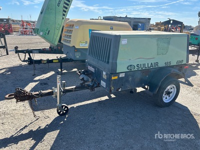 2016 Sullair 185DPQ 185 cfm Mobile Compresseur à air