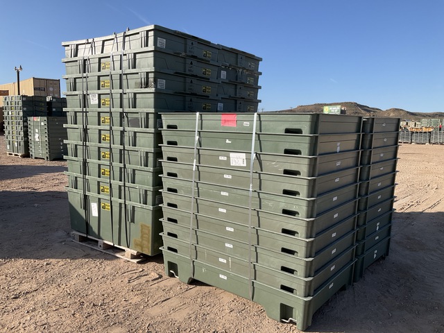 (20) Plastics Research 103060-301 Shipping & Storage Containers