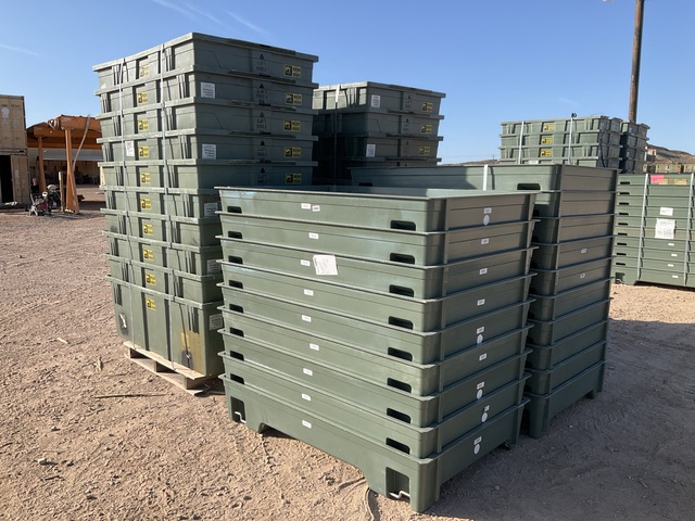 (20) Plastics Research 103060-301 Shipping & Storage Containers