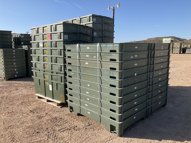 (20) Plastics Research 103060-301 Shipping & Storage Containers