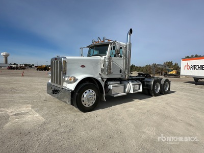 2018 Peterbilt 389 6x4 T/A Day Cab Truck Tractor