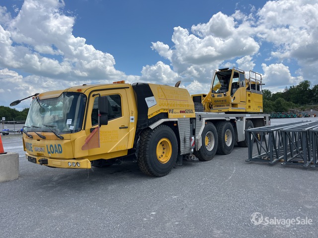 2018 Grove GMK5250L 300 ton All Terrain Crane (Inoperable)