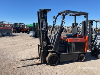 2002 Toyota 30-7FBCU30 3555 lb Electric Forklift