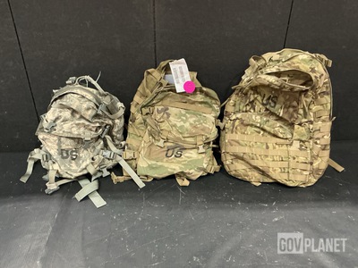 (13) Assault Packs, (18) Field Packs & Assorted Items