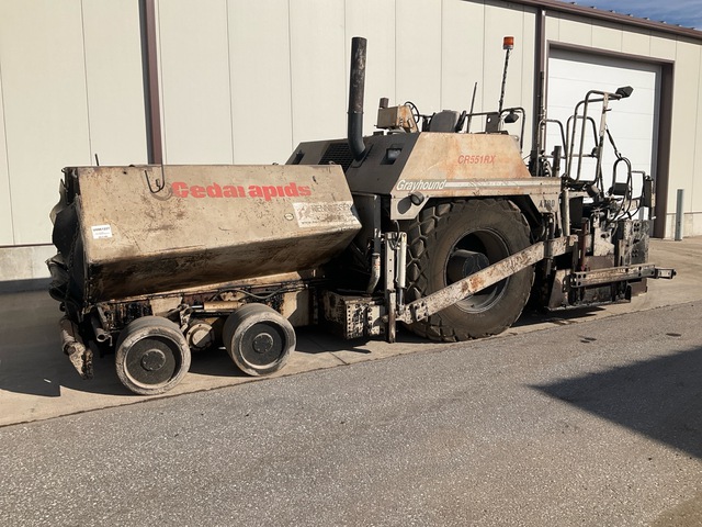 Cedarapids CR551RX Wheel Asphalt Paver