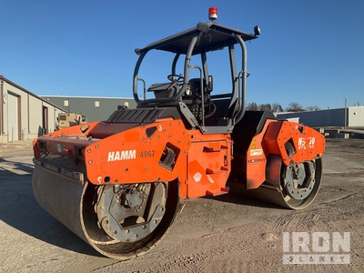 Hamm HD120VO Oscillating Double Drum Roller