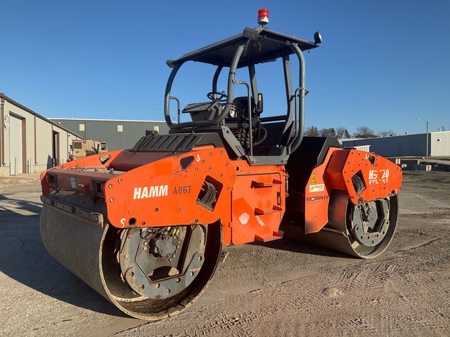 2005 Hamm HD120V Double Drum Roller