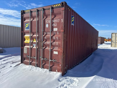2012 40 ft High Cube Storage Container