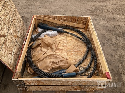 (5) 25-66899-8 Single Leg Wire Rope Assemblies