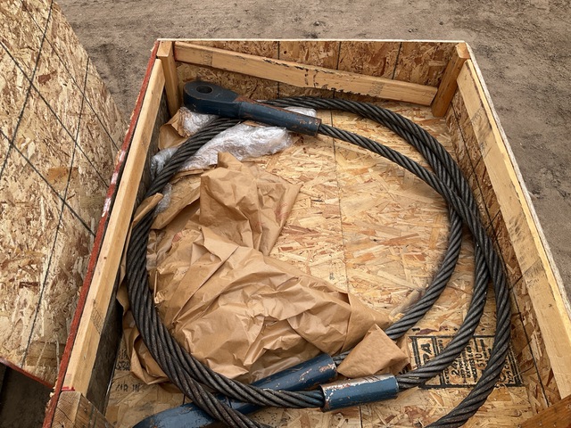 (5) 25-66899-8 Single Leg Wire Rope Assemblies
