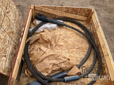 (5) 25-66899-8 Single Leg Wire Rope Assemblies