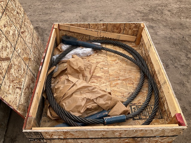 (5) 25-66899-8 Single Leg Wire Rope Assemblies